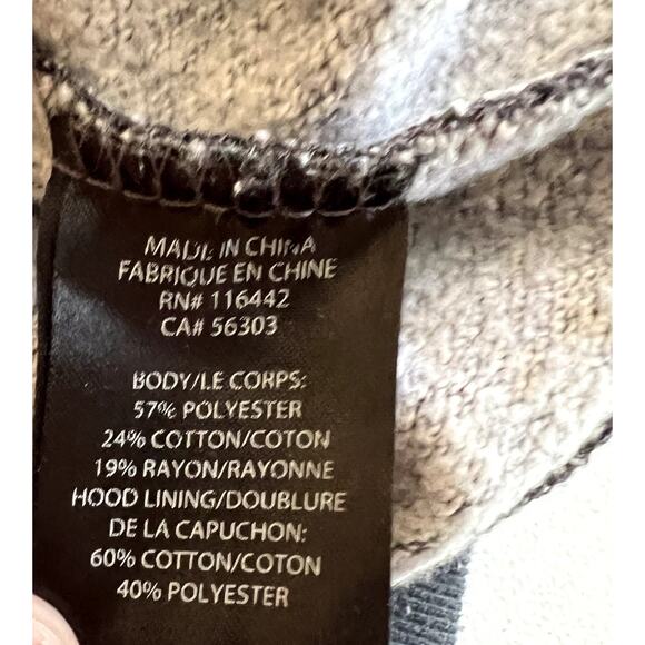 Dravus Hoodie Men Large Sweater Gray Hooded Pullover Pocket Comfy Fall Winter - Picture 11 of 12